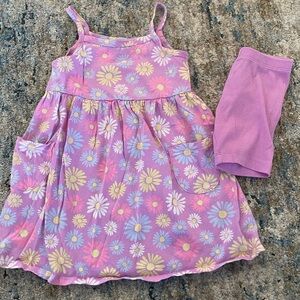 Old Navy Pink Floral Kids Matching Set